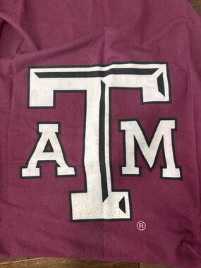 Vintage Texas A&M Billiard Table Cover College Team Logo